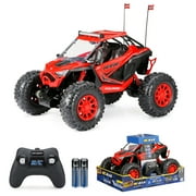New Bright (1:5) RZR XP Pro Battery Remote Control Red Polaris ATV, 60805-2R Child Tween