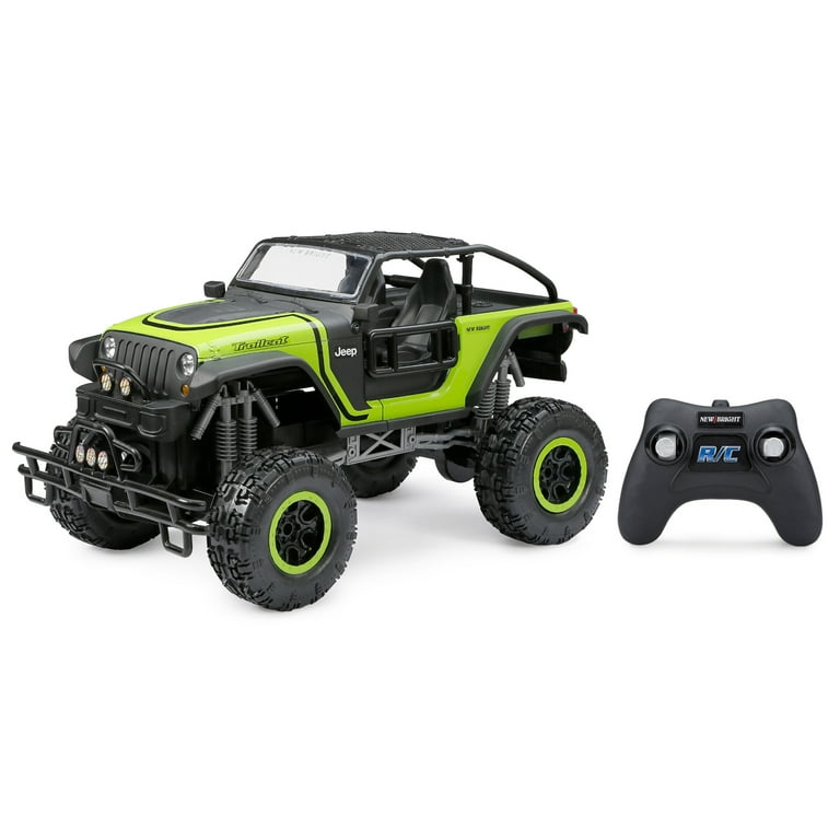 New Bright RC Jeep Trailcat Rock Crawler - 1:14 Scale