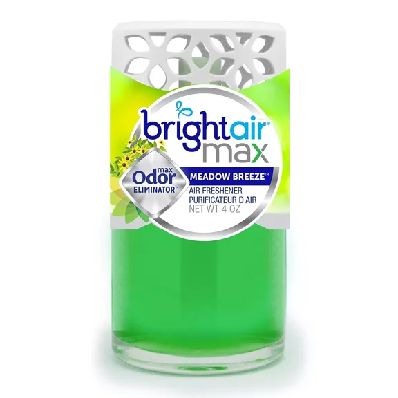 New Bright Air Max Scented Oil Air Freshener 4 oz Meadow Breeze (900441)