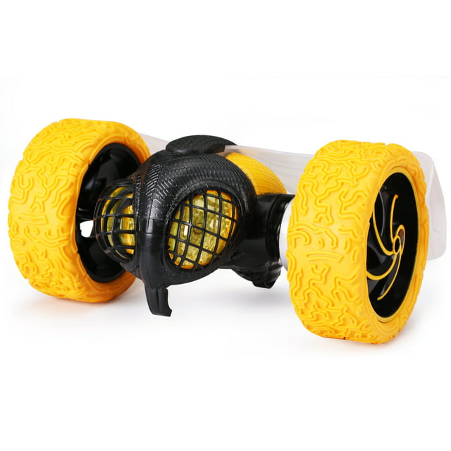 New Bright RC Stunt Radio Controlled TumbleBee with Light Up Eyes 2.4GHz USB