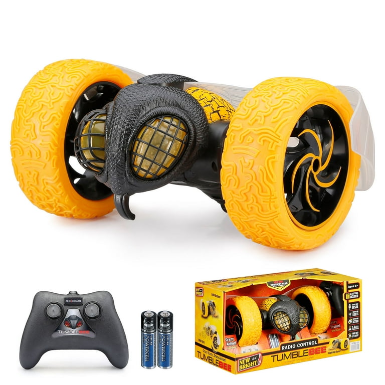 New Bright RC Stunt Radio Controlled TumbleBee with Light up Eyes
