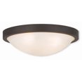 thumbnail image 1 of New Brighton Livex Bronze 4 Light Flush Mount Ceiling Fixture Sale Lamp 73953-07, 1 of 2