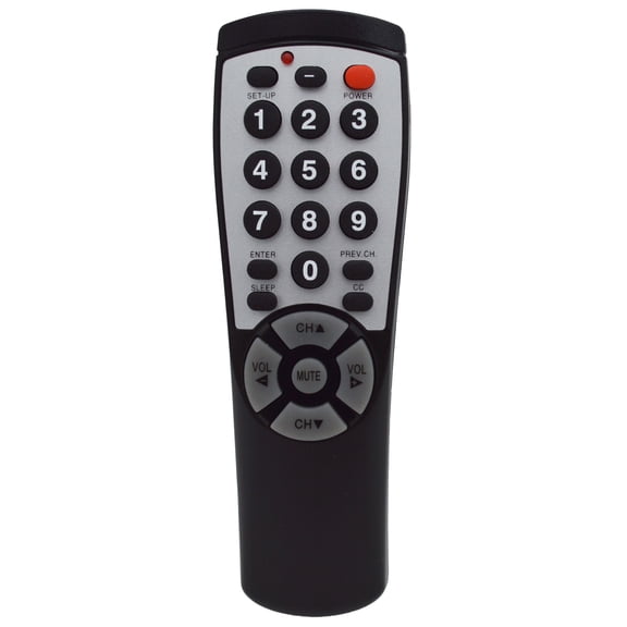 New Brightstar Clean Remote, Standard Universal TV Remote Control by ALCO - BR100B