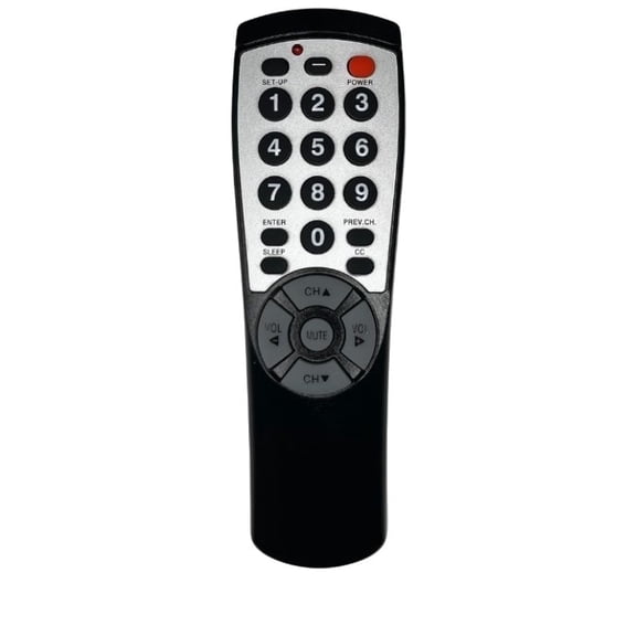 New Brightstar Clean Remote, Standard Universal TV Remote Control by ALCO - BR100B