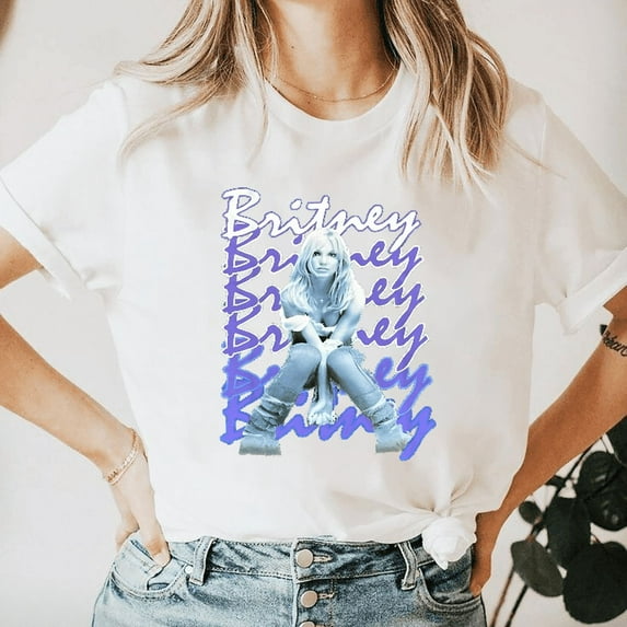 New Britney Spears Blackout Album Vintage Concert Fan Art Design Unisex T-Shirt V71044, up to size 5XL