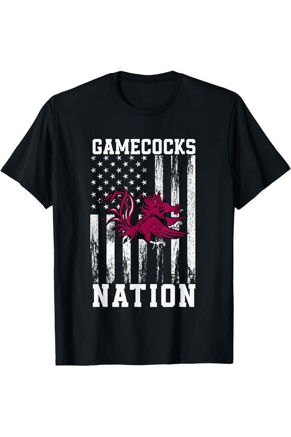 New Brockton Gamecocks Logo Nation HS T-Shirt