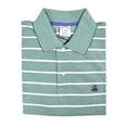 thumbnail image 1 of New  Brooks Brothers Men's Slim Fit Performance Striped Polo Shirt Chambray Green (Small), 1 of 1