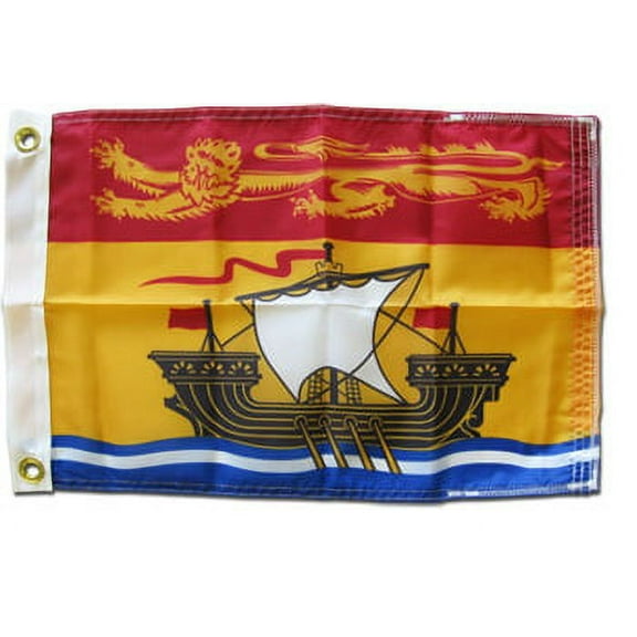 New Brunswick - 12"X18" Nylon Flag