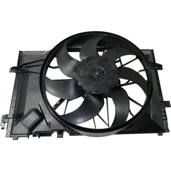 New Brushless Motor Cooling Fan Assembly Compatible With Mercedes Benz CLK350 Base 6 Cyl 3.5L 2006-2009 MB3115147 2035001693