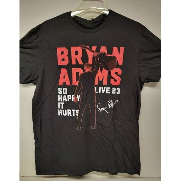 New Bryan Adams 2023 So Happy it Hurts Tour Cotton Unisex S-5XL Shirt DN71