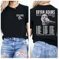 thumbnail image 1 of New!!! Bryan Adams Roll With The Punches Tour 2025 Double Sided T-Shirt, 1 of 5