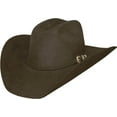 thumbnail image 1 of Montecarlo / Bullhide Hats - Legacy - 8X Fur Blend Western Cowboy Hat 7-1/4, Chocolate, 1 of 3