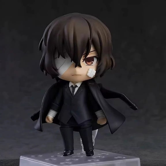 New Bungo Stray Dogs Dazai Osamu (1748 Q Ver) Character Anime Model Statue Action Figures Desktop Ornament Popular Decorations Fan Souvenirs Creative Gift Collectable