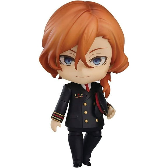 New Bungo Stray Dogs: Nakahara Chuuya (Q Ver) Anime Statue Character Desktop Ornament Cartoon Decorations family Collectible Room Decorations Fan Collection