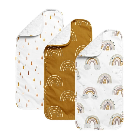 New Burp Cloths, Cotton Minky Baby Burp Cloth, JLIKA burp cloths are designed and crafted from 100%