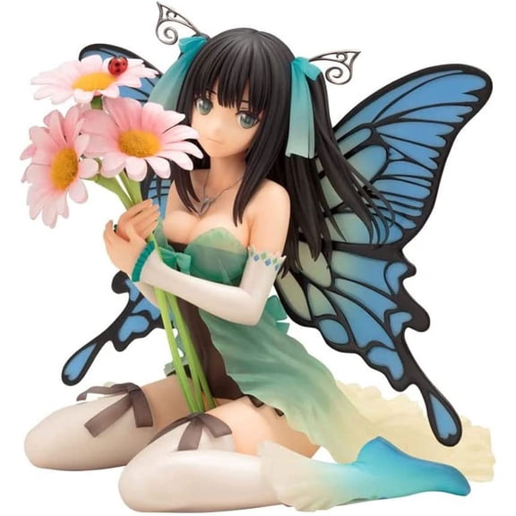 New Butterfly Girl: Daisy Collectible Statue Game Characters Cartoon Figurine Desktop Ornament Popular Collection Anime Gift Collection Decorations Fan Souvenirs