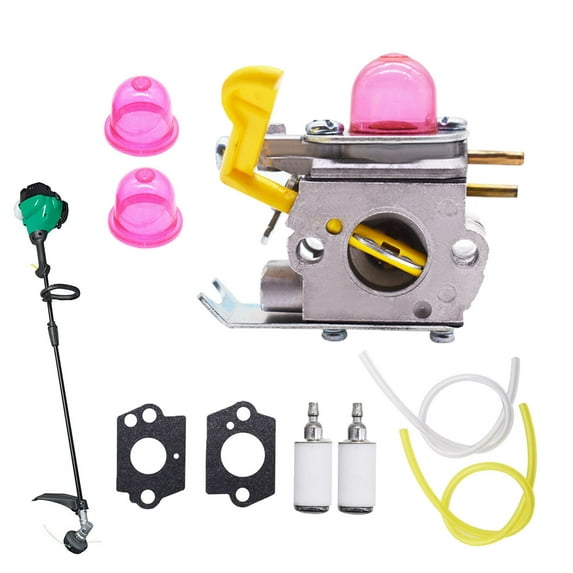 New C1U-W18 Carburetor Fits for Poulan Craftman Weed Eater Featherlite SST25 FL20 FL20C FL23 FL26 FX26S FX26SC MX550 MX557 P1500 P2500 P3500 SST25C Gas Trimmer
