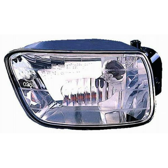 New CAPA Certified Standard Replacement Driver Side Fog Light Assembly, Fits 2002-2009 Chevrolet Trailblazer