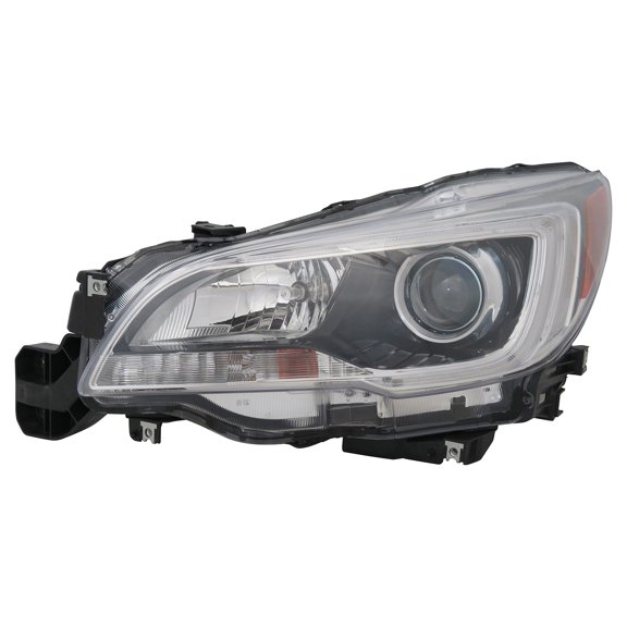 New CAPA Certified Standard Replacement Driver Side Headlight Assembly, Fits 2015-2017 Subaru Legacy