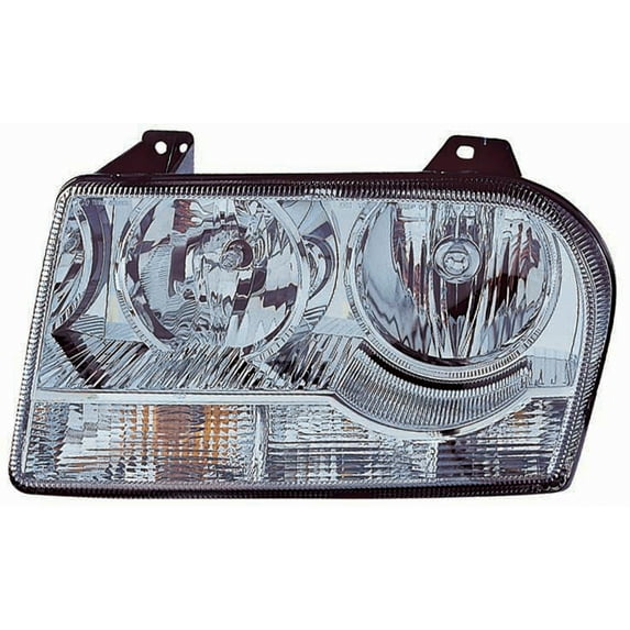 New CAPA Certified Standard Replacement Passenger Side Headlight Assembly, Fits 2009-2010 Chrysler 300