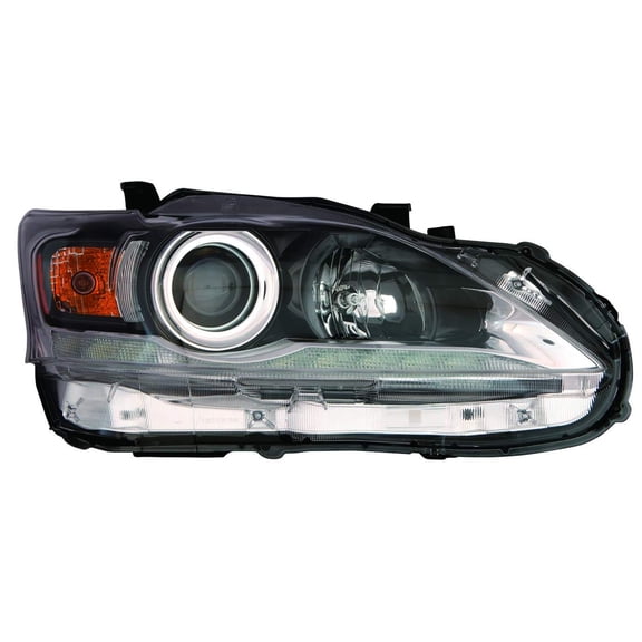 New CAPA Certified Standard Replacement Passenger Side Headlight Assembly, Fits 2011-2016 Lexus CT200H