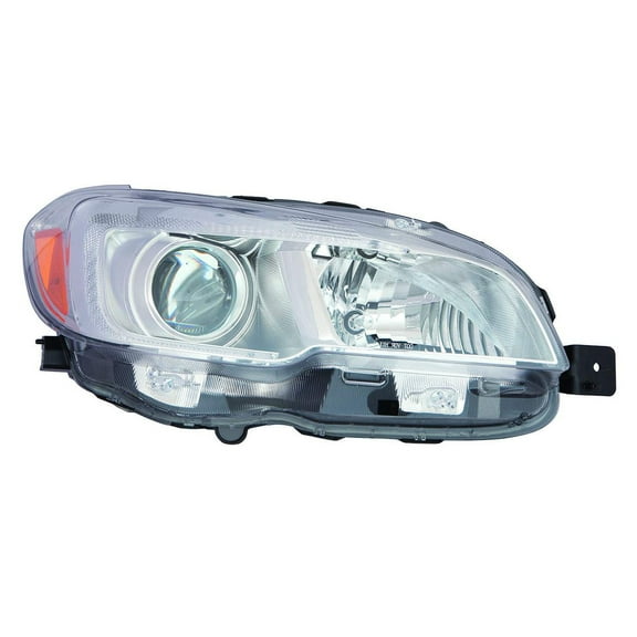 New CAPA Certified Standard Replacement Passenger Side Headlight Assembly, Fits 2015-2020 Subaru WRX