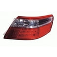 thumbnail image 1 of New CAPA Certified Standard Replacement Passenger Side Outer Tail Light, Fits 2007-2009 Toyota Camry Hybrid, 1 of 1