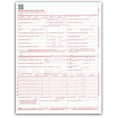 thumbnail image 1 of New CMS 1500 Claim Forms - HCFA Version 02/12 2500 Per Case, 1 of 4