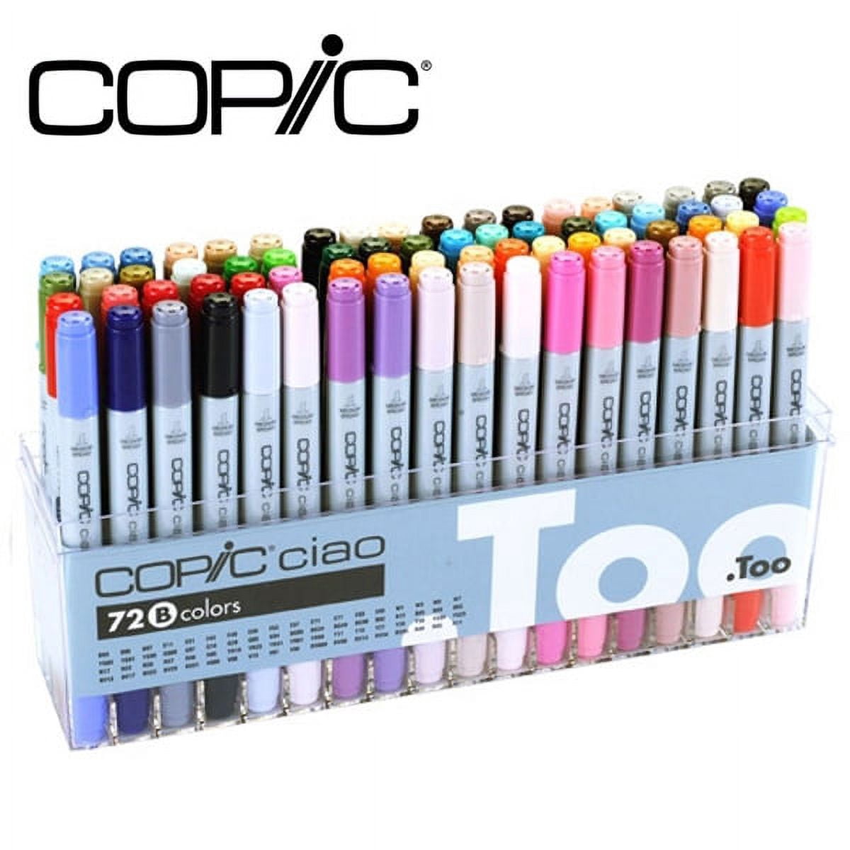 New COPIC CIAO Marker Set 72B Color (I72B) Premium Artist Markers
