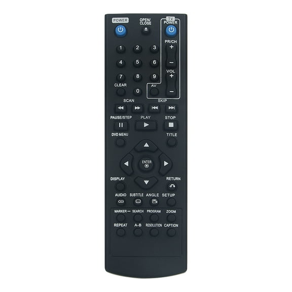 New COV33662806 Replace Remote Control fit for LG DVD Player DP132H DVX640H DVX641KH
