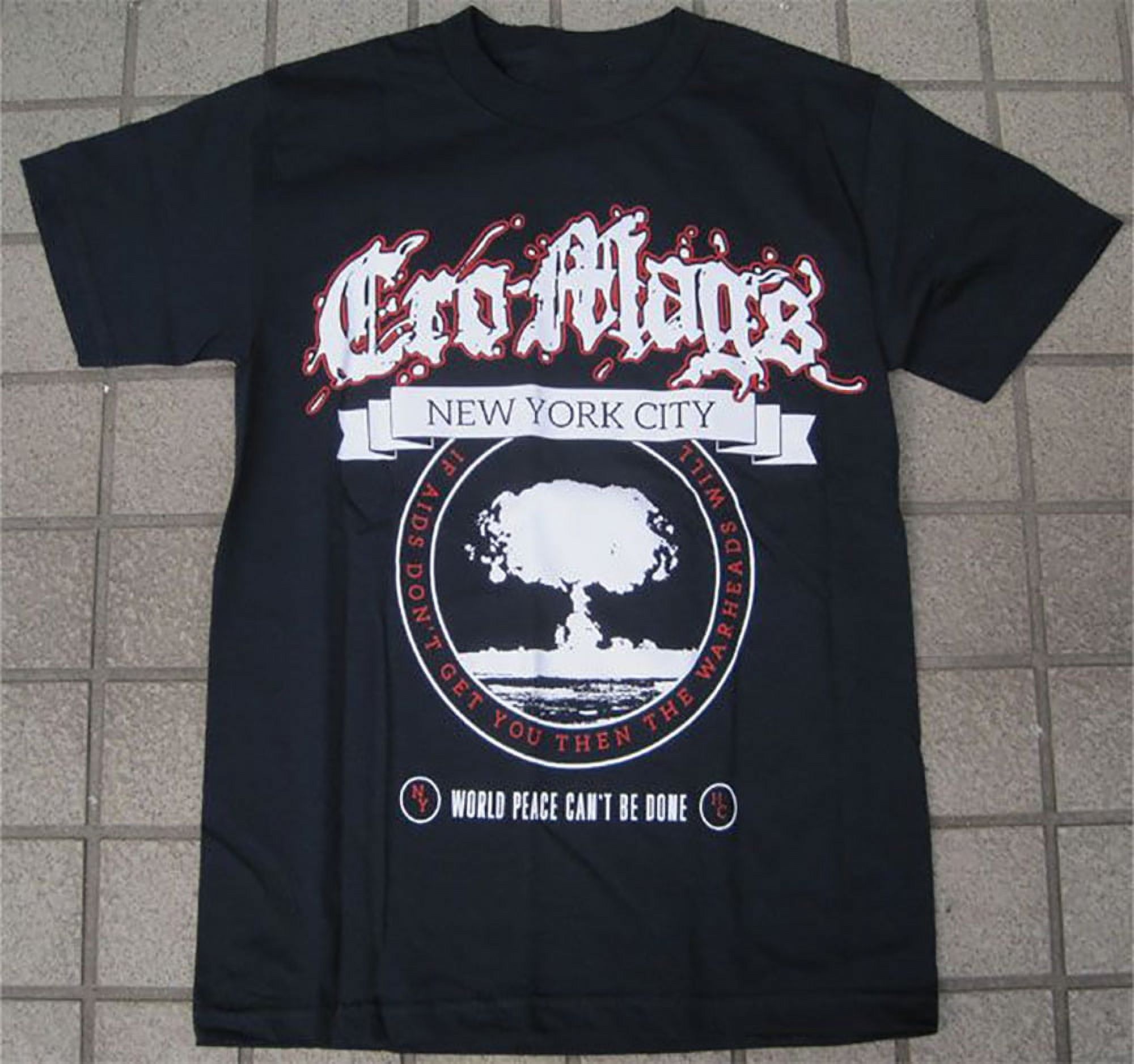 New CROMAGS World Peace Can't Be Done Cotton Shirt Unisex Adult Full