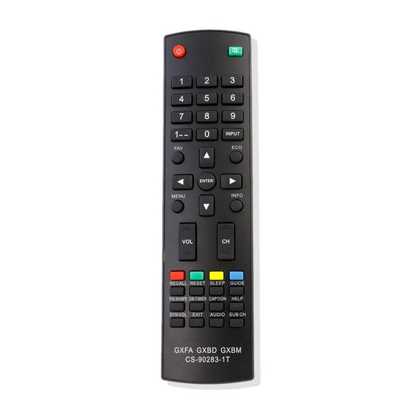 New CS-90283-1T Replace Remote for Sanyo DP32242 DP55441 DP46142 DP40142 DP42142
