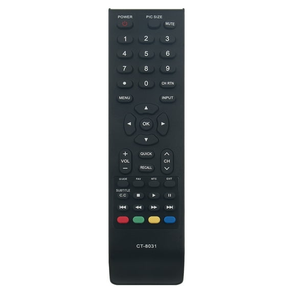 New CT-8031 replace remote control fit for Toshiba TV 40L5200LP 24L4200LP 32L4200LP