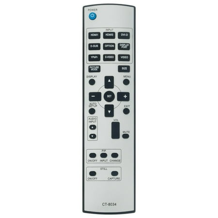 New CT-8034 Replace Remote for Toshiba Monitor TD-Z421 TD-Z551 TD-Z701 TD-Z471