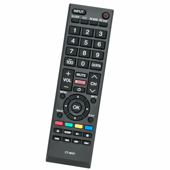 New CT-8037 Remote Control CT8037 for Toshiba LCD LED TV 40L3400 50L3400 58L5400