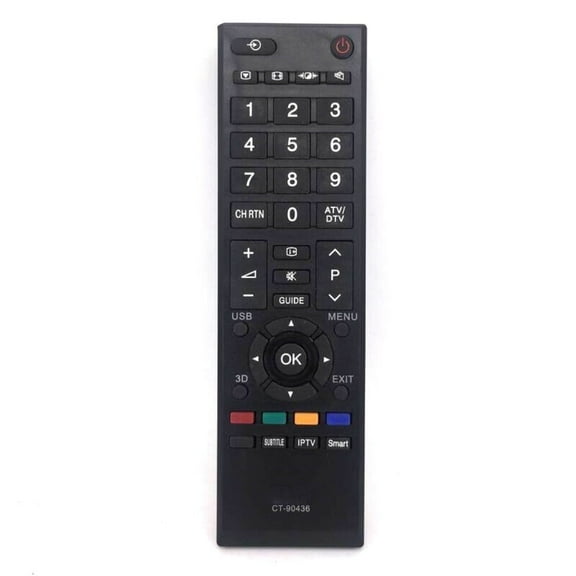 New CT-90436 For Toshiba TV Remote Control CT-90325 CT-90326 CT-90329 CT-90406