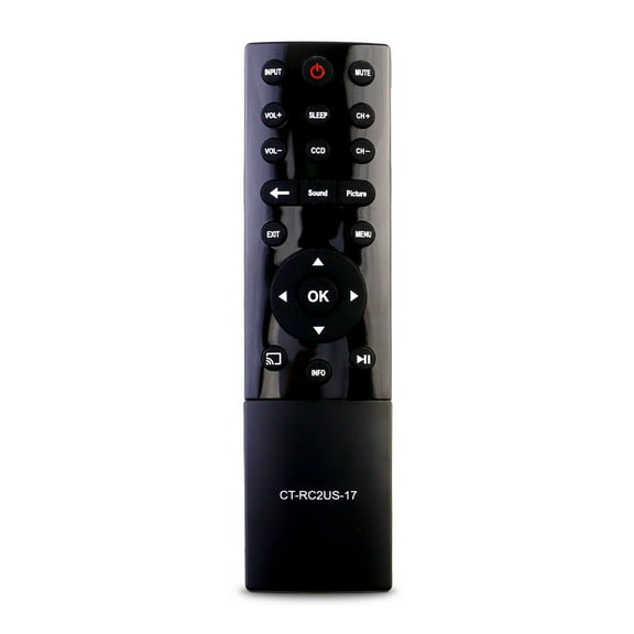 New CT-RC2US-17 Replace Remote Control fit for Toshiba TV 43L621U 49L621U 55L621U 65L621U 32L221U 55L421U