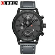 New CURREN Brand Mens Watches Fashion Quartz Watch Date Clock Men Leather Military Sports Wrist Watches Relogio Masculino
