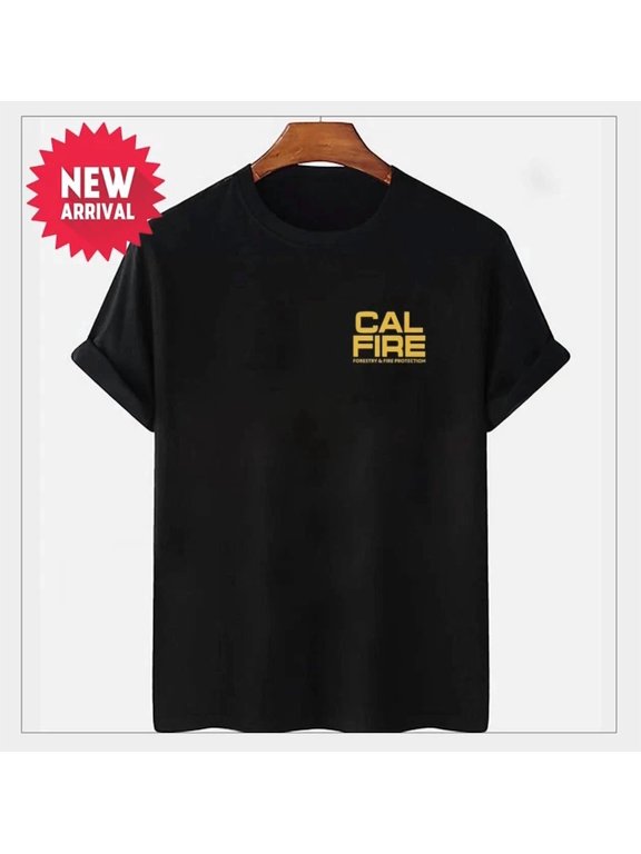 New Cal Fire Country USA Gift Graphic Design For Everyday Style T-Shirt, Size S-5XL