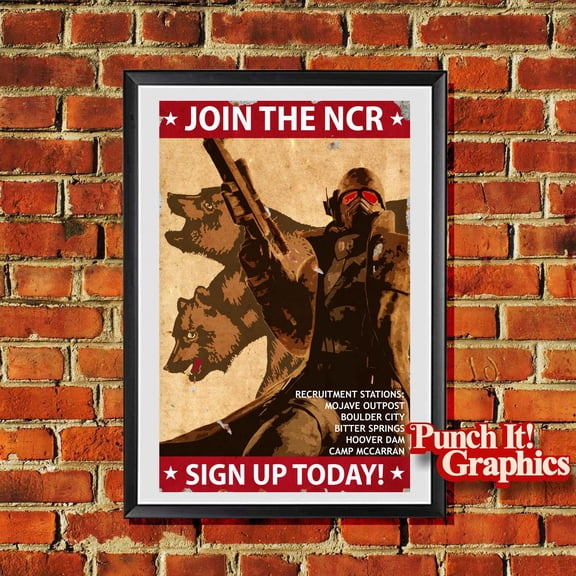 New California Republic NCR Propaganda Print