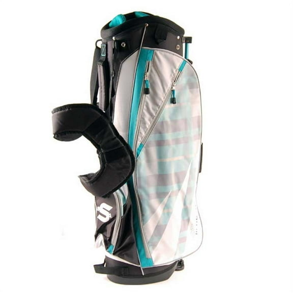 New Callaway Strata Ultimate Stand Bag (Black / White / Green)
