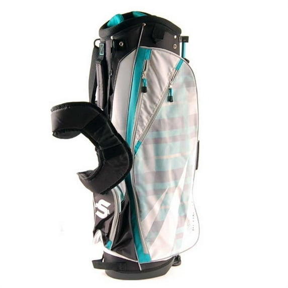 New Callaway Strata Ultimate Stand Bag (Black / White / Green)