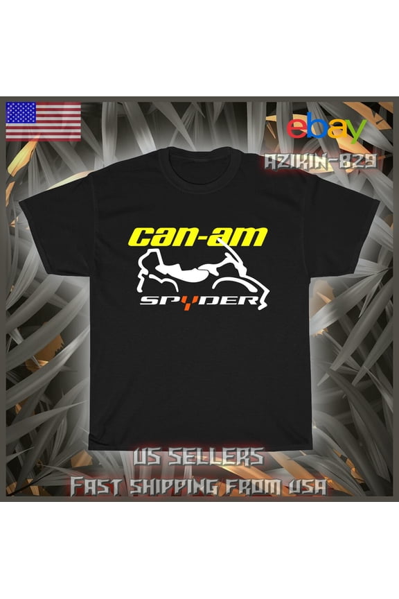 New Can-Am Spyder 2024 Logo T-Shirt American Logo T-Shirt