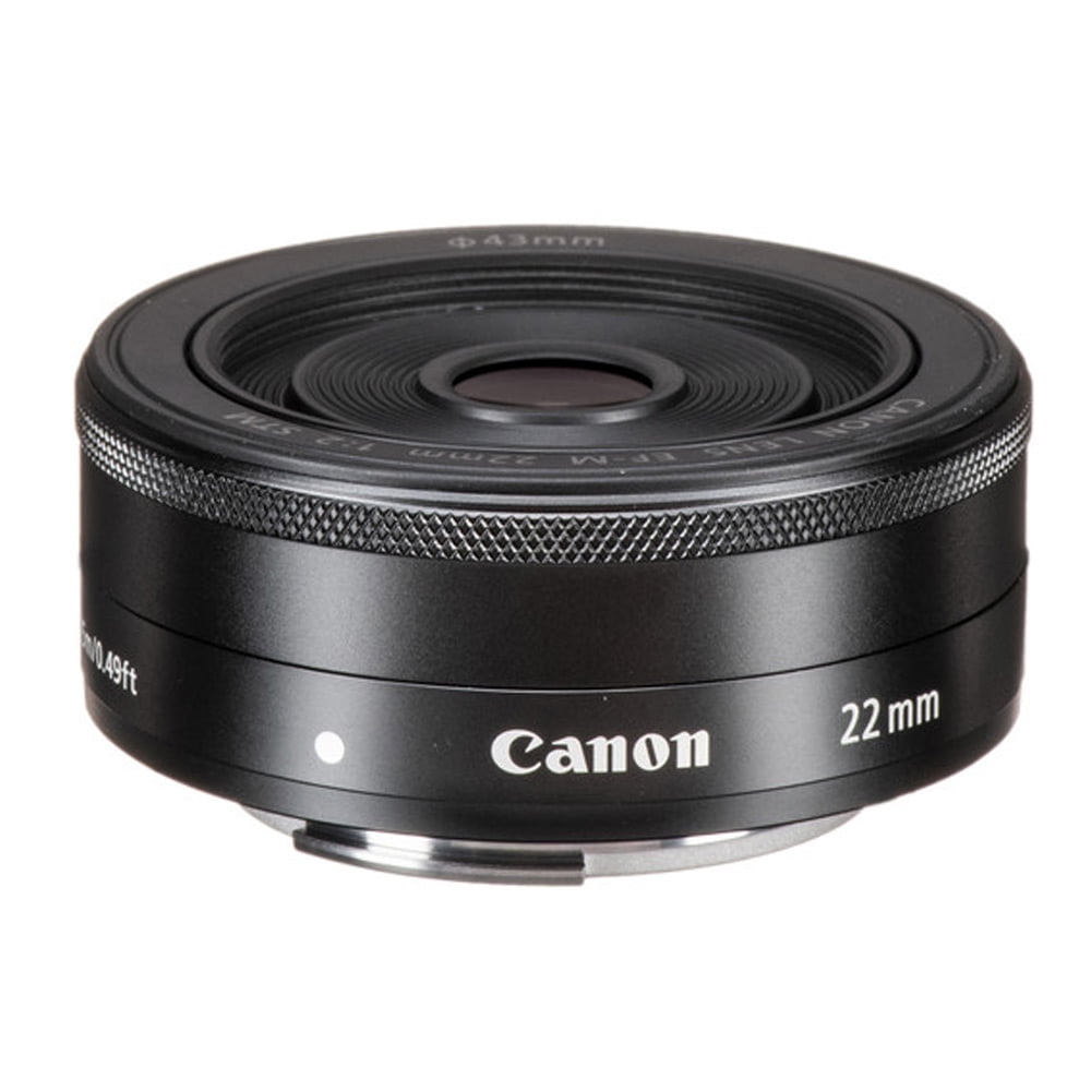 New Canon EF-M 22mm f/2.0 STM Pancake Lens 5985B002 for Canon EOS M Cameras