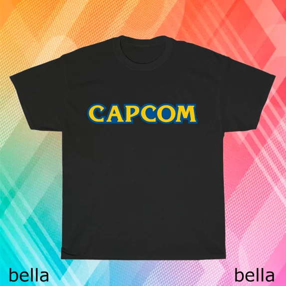 New Capcom Video game logo T-Shirt Funny Size S to 5XL