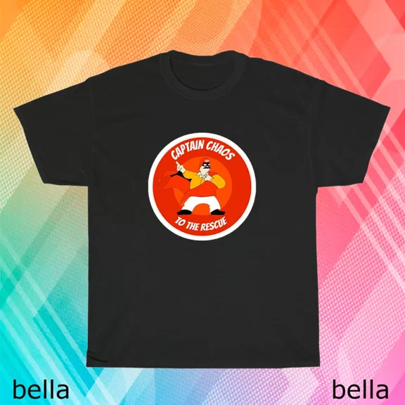 New Captain Chaos Logo T-Shirt Funny Size S to 5XL | eBay
