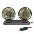 New Car Fan Rear Seat Fan Telescopic Rod 12v24v Universal For Cars And