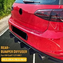 New Car Rear Bumper Lip Spoiler Rear Side Splitters Apron Flaps For Volkswagen For VW Golf 7 MK7 GTI/R R Line 2013-2016 Body Kit