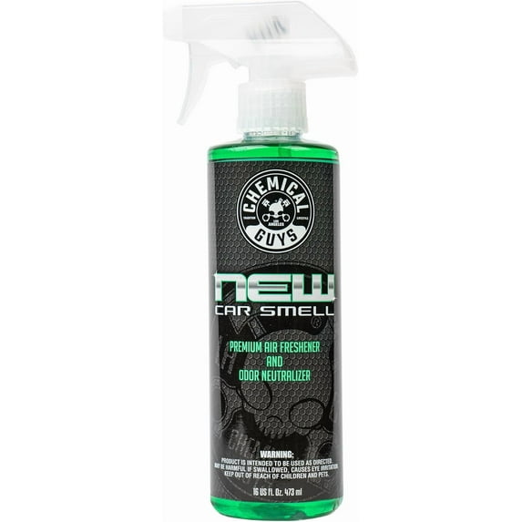 New Car Smell Air Freshener and Premium Odor Eliminator Refreshes & Neutralizes Odors, Great Car Fresheners for Trucks, SUVs, RVs, and More - 16 oz