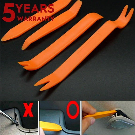 New Car Trim Removal Tool Kit Panel Door Pry Dash Interior Clip Set 4Pcs